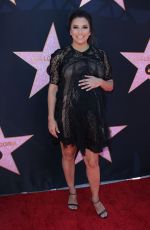 Pregnant EVA LONGORIA Honoured with Star at Hollywood Walk of Fame in Los Angeles 04/16/2018