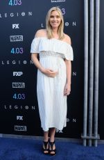 Pregnant JELLY HOWE at Legion Season 2 Premiere in Los Angeles 04/02/2018