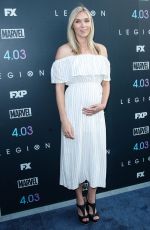 Pregnant JELLY HOWE at Legion Season 2 Premiere in Los Angeles 04/02/2018