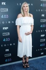 Pregnant JELLY HOWE at Legion Season 2 Premiere in Los Angeles 04/02/2018