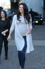 Pregnant JESSICA CUNNIGHAM Leaves ITV Studios in London 04/05/2018