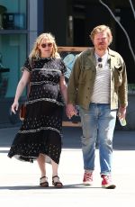 Pregnant KIRSTEN DUNST and Jesse Plemons Out in Hollywood 04/27/2018