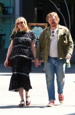 Pregnant KIRSTEN DUNST and Jesse Plemons Out in Hollywood 04/27/2018