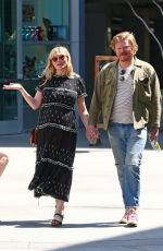 Pregnant KIRSTEN DUNST and Jesse Plemons Out in Hollywood 04/27/2018