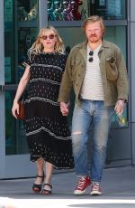 Pregnant KIRSTEN DUNST and Jesse Plemons Out in Hollywood 04/27/2018