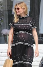 Pregnant KIRSTEN DUNST Out and About in Toluca Lake 04/03/2018