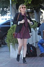 Pregnant KIRSTEN DUNST Out for Breakfast in Toluca Lake 04/13/2018