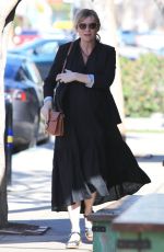 Pregnant KIRSTEN DUNST Out in Los Angeles 04/17/2018