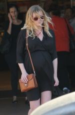 Pregnant KIRSTEN DUNST Out in Los Angeles 04/20/2018