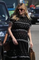 Pregnant KIRSTEN DUNST Shopping at Pergolina in Toluca Lake 04/03/2018