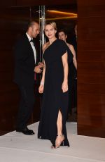 PRINCESS CHARLENE at 2nd Gala of Riviera Water Bike Challenge at Yacht Club in Monaco 04/14/2018