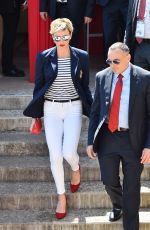PRINCESS CHARLENE OF MONACO at Monte Carlo Rolex Masters in Monaco 04/22/2018