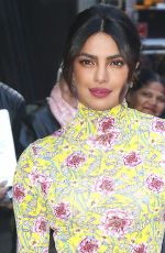 PRIYANKA CHOPRA at Good Morning America in New York 04/26/2018