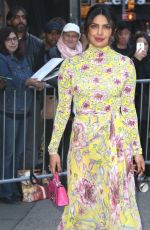 PRIYANKA CHOPRA at Good Morning America in New York 04/26/2018