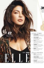 PRIYANKA CHOPRA in Elle Magazine, Canada May 2018
