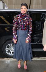 PRIYANKA CHOPRA Leaves NBC Studios in New York 04/25/2018