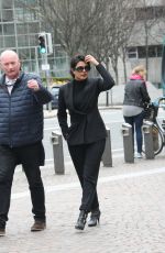 PRIYANKA CHOPRA on the Set of Quantico in Dublin 04/05/2018