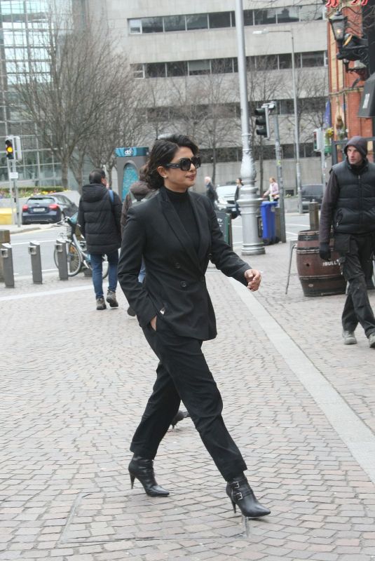 PRIYANKA CHOPRA on the Set of Quantico in Dublin 04/05/2018