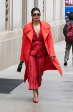 PRIYANKA CHOPRA Out and About in New York 04/25/2018