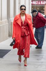 PRIYANKA CHOPRA Out and About in New York 04/25/2018