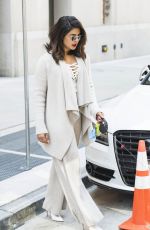 PTIYANKA CHOPRA Leaves Her Hotel in New York 04/23/2018