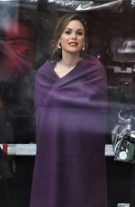 RACHEL BILSON on the Set of Take Two in Vancouver 04/14/2018