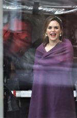 RACHEL BILSON on the Set of Take Two in Vancouver 04/14/2018
