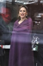 RACHEL BILSON on the Set of Take Two in Vancouver 04/14/2018