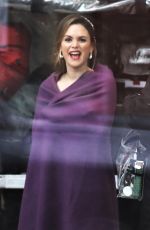 RACHEL BILSON on the Set of Take Two in Vancouver 04/14/2018