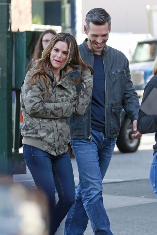 RACHEL BILSON Out for Lunch in Vancouver 04/28/2018