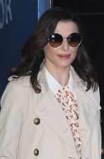 RACHEL WEISZ Arrives at Good Morning America in New York 04/25/2018