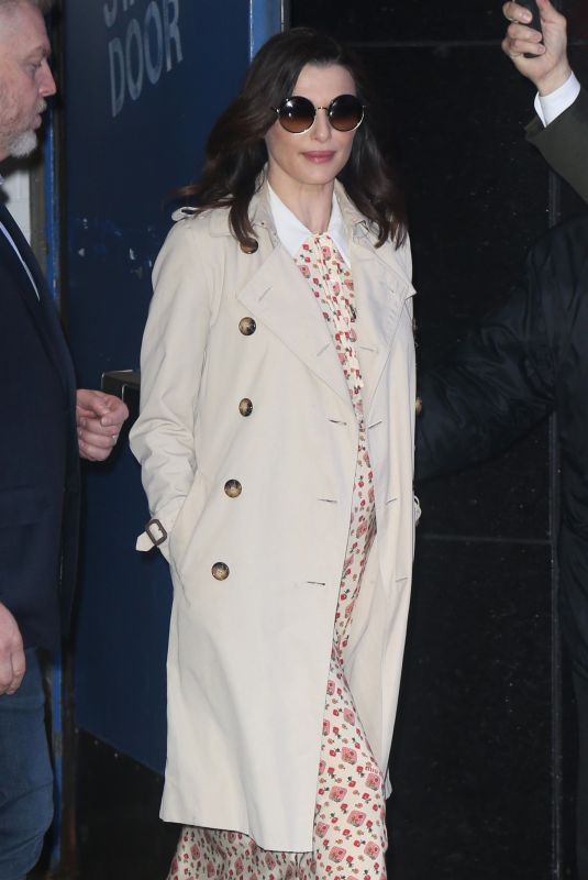 RACHEL WEISZ Arrives at Good Morning America in New York 04/25/2018