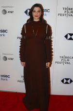 RACHEL WEISZ at Disobedience Premiere at 2018 Tribeca Film Festival 04/24/2018