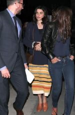 RACHEL WEISZ at Mr. Chow in Los Angeles 04/18/2018