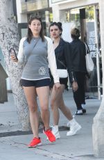 REBECCA BLACK Out in Larchmont Village in Los Angeles 04/25/2018