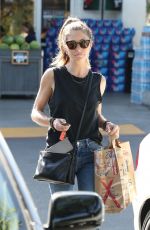 REBECCA GAYHEART Out Shopping in Los Angeles 04/14/2018