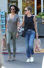 REBECCA GAYHEART Out Shopping in Los Angeles 04/14/2018