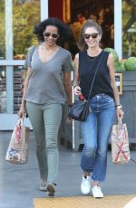 REBECCA GAYHEART Out Shopping in Los Angeles 04/14/2018