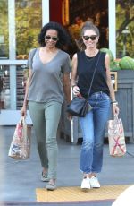 REBECCA GAYHEART Out Shopping in Los Angeles 04/14/2018