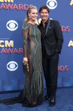 REBECCA ROMIJN at 2018 ACM Awards in Las Vegas 04/15/2018