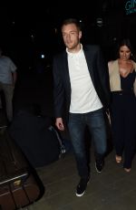REBEKAH VARDY at Jamie Lomas’ Birthday at Gino Restaurant in London 04/21/2018