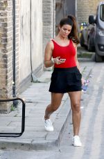 REBEKAH VARDY Out and About in Shoreditch 04/19/2018