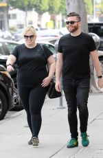 REBEL WILSON Out for Lunch at Urth Caffe in Beverly Hills 03/31/2018