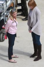 REESE WITHERSPOON and NICOLE KIDMAN on the Set of Big Little Lies in Sausalito 04/12/2018