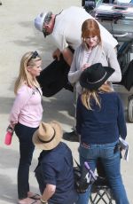 REESE WITHERSPOON and NICOLE KIDMAN on the Set of Big Little Lies in Sausalito 04/12/2018