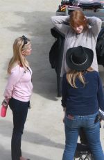 REESE WITHERSPOON and NICOLE KIDMAN on the Set of Big Little Lies in Sausalito 04/12/2018