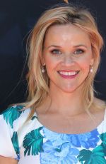 REESE WITHERSPOON at Eva Longoria Hollywood Walk of Fame Ceremony in Los Angeles 04/16/2018