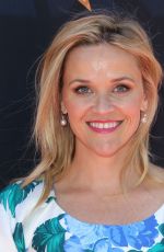 REESE WITHERSPOON at Eva Longoria Hollywood Walk of Fame Ceremony in Los Angeles 04/16/2018