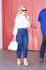 REESE WITHERSPOON Heading to a Business Meeting in Los Angeles 04/23/2018