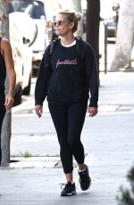 REESE WITHERSPOON Leaves a Gym in Los Angeles 04/09/2018